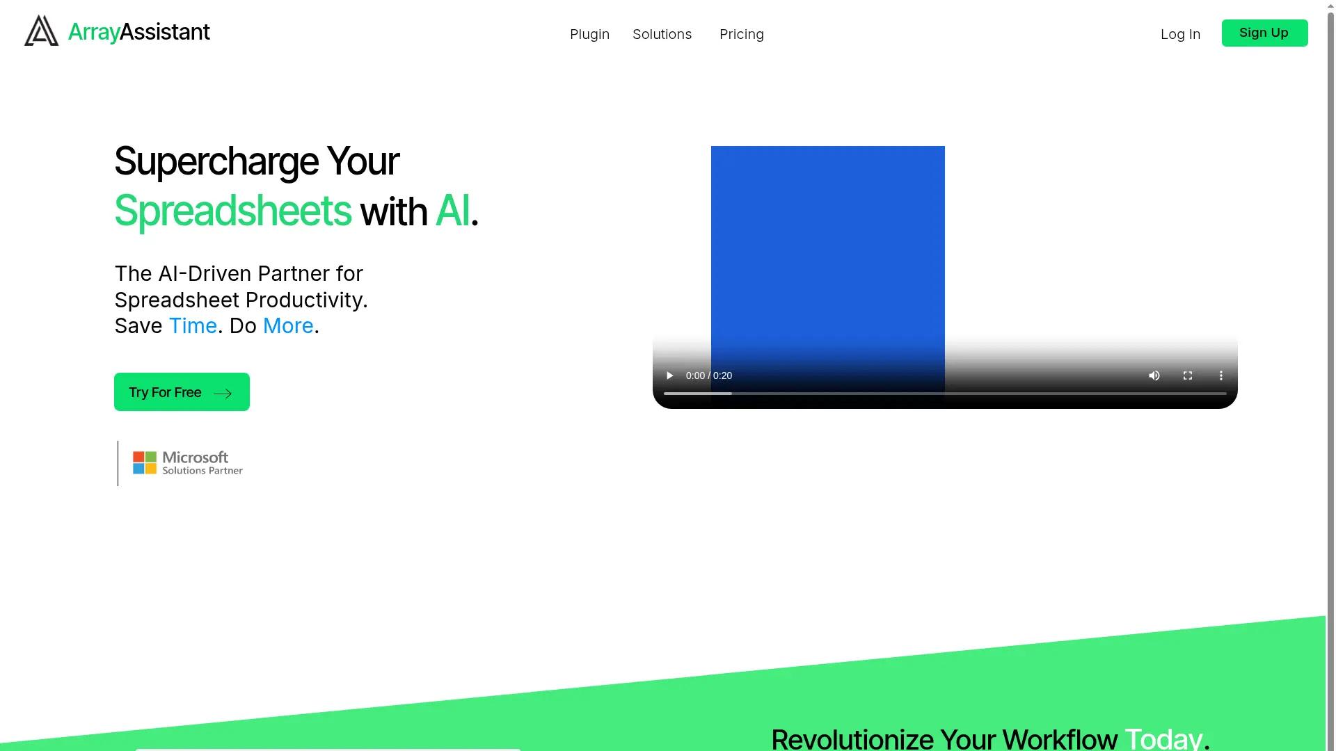 ArrayAssistant.Ai screenshot