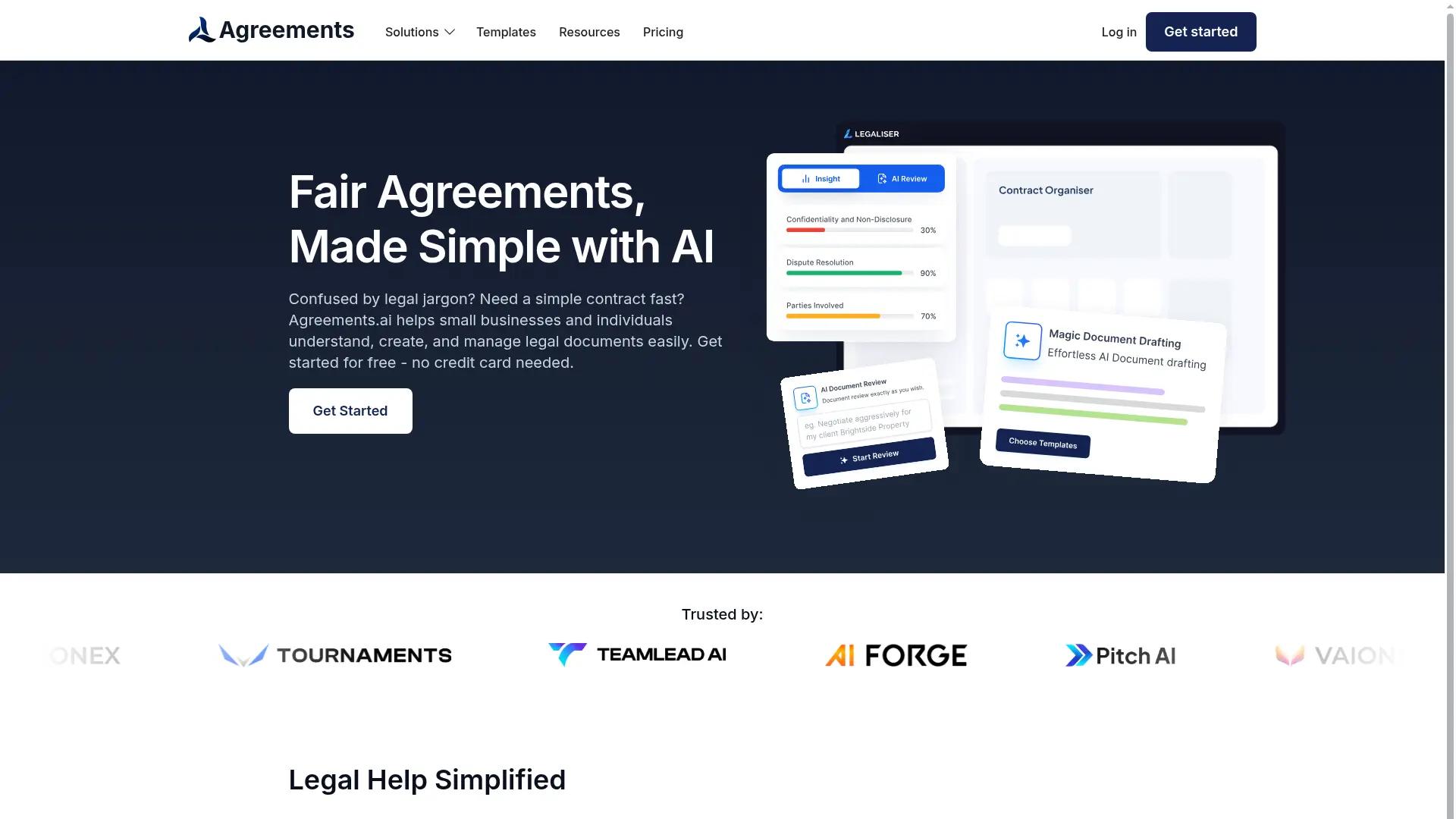 Legaliser screenshot