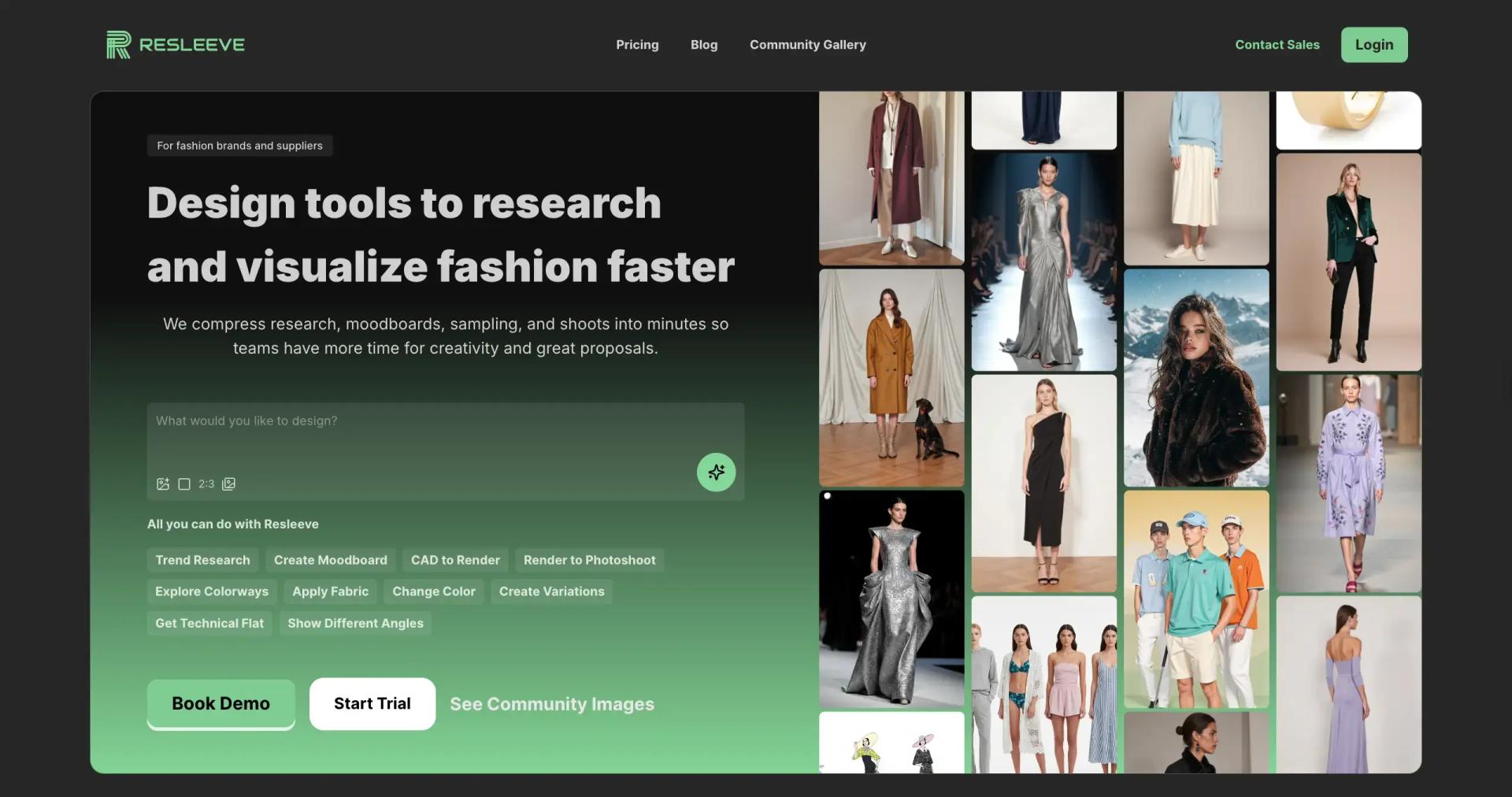 Resleeve.Ai screenshot