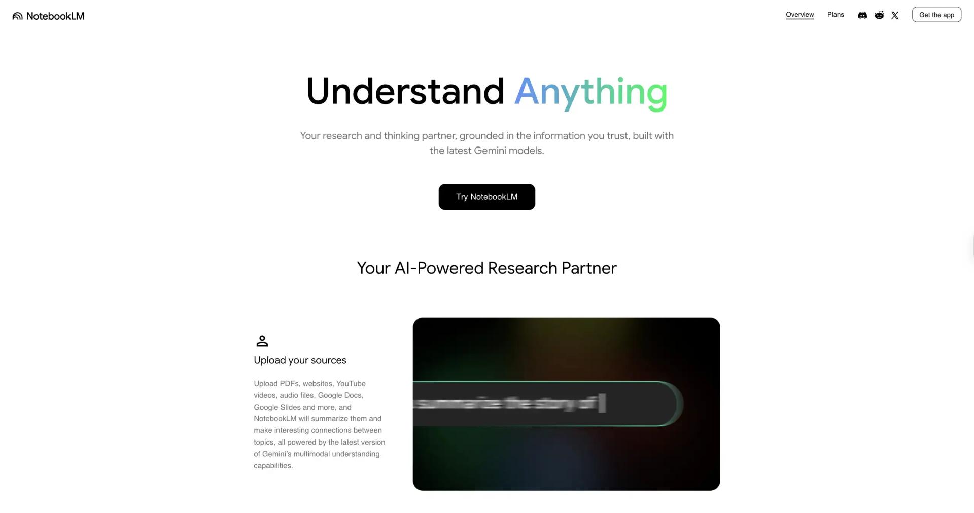 NotebookLM screenshot