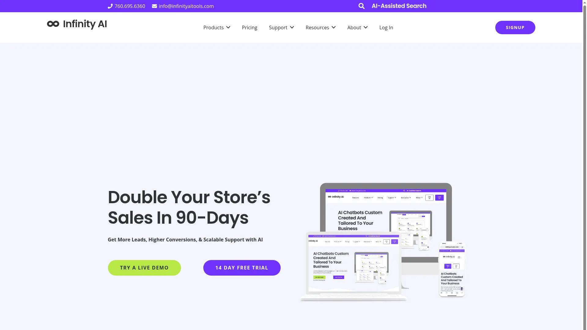 Shopifinity Engine� screenshot