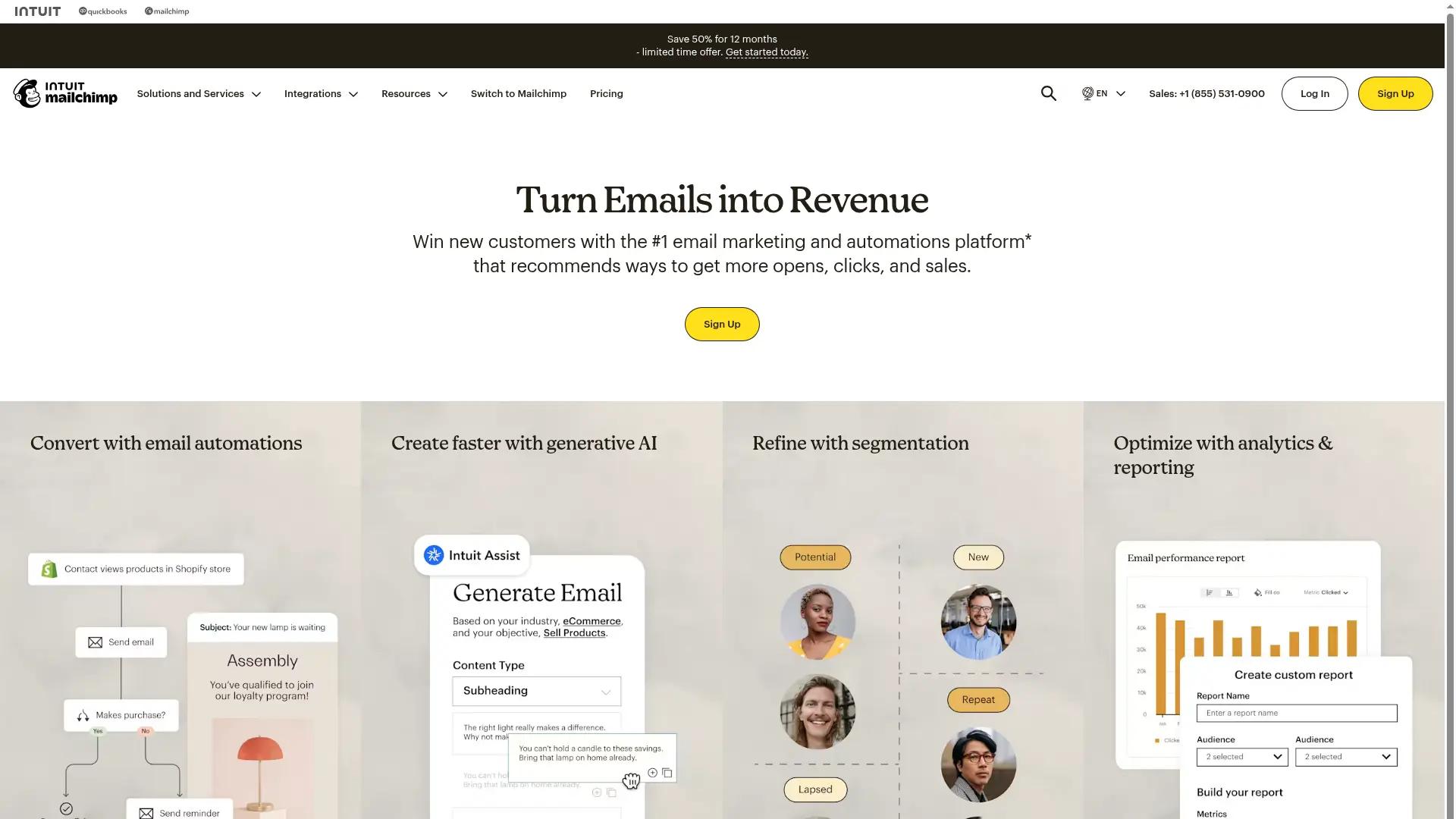 Mailchimp screenshot