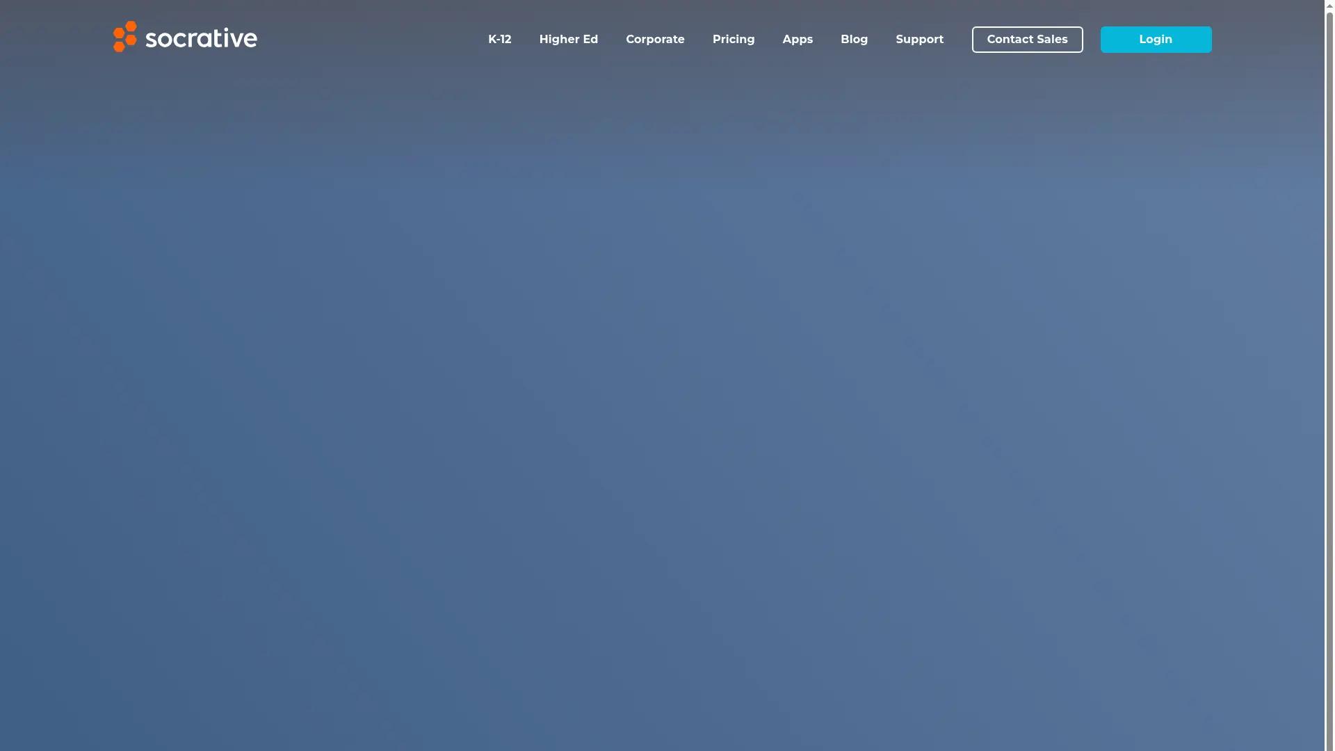 Socrative screenshot