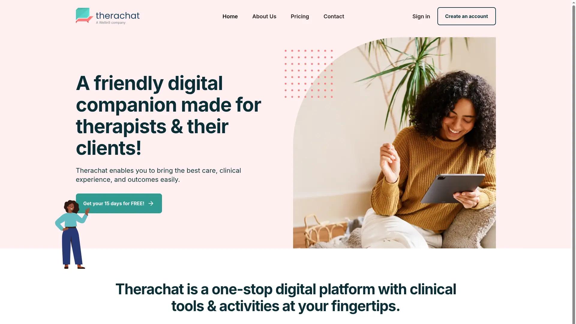 Therachat screenshot