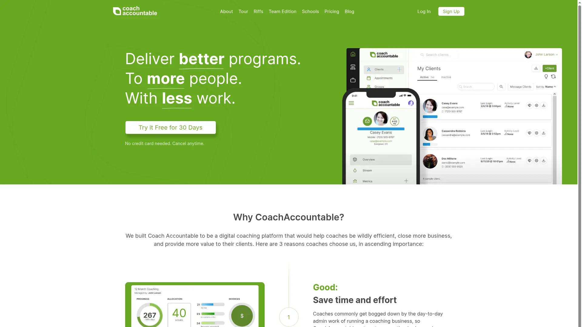 CoachAccountable screenshot