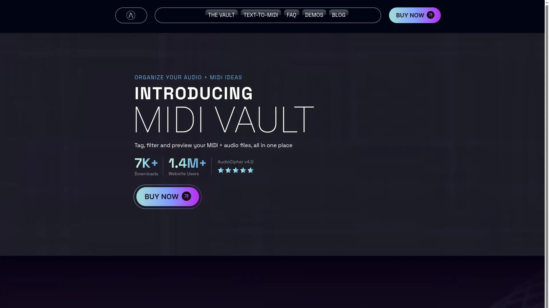 AudioCipher screenshot