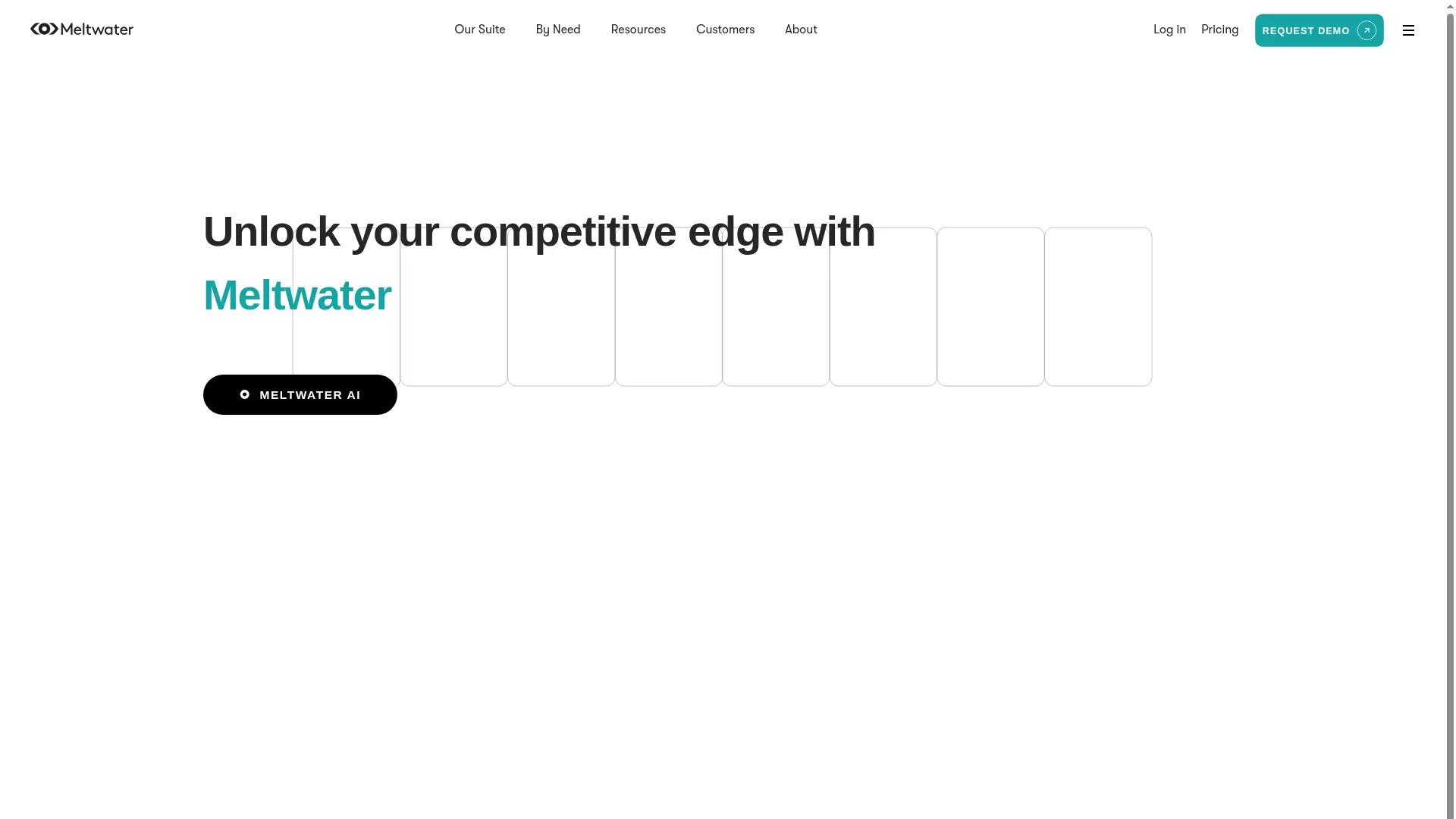 Meltwater screenshot
