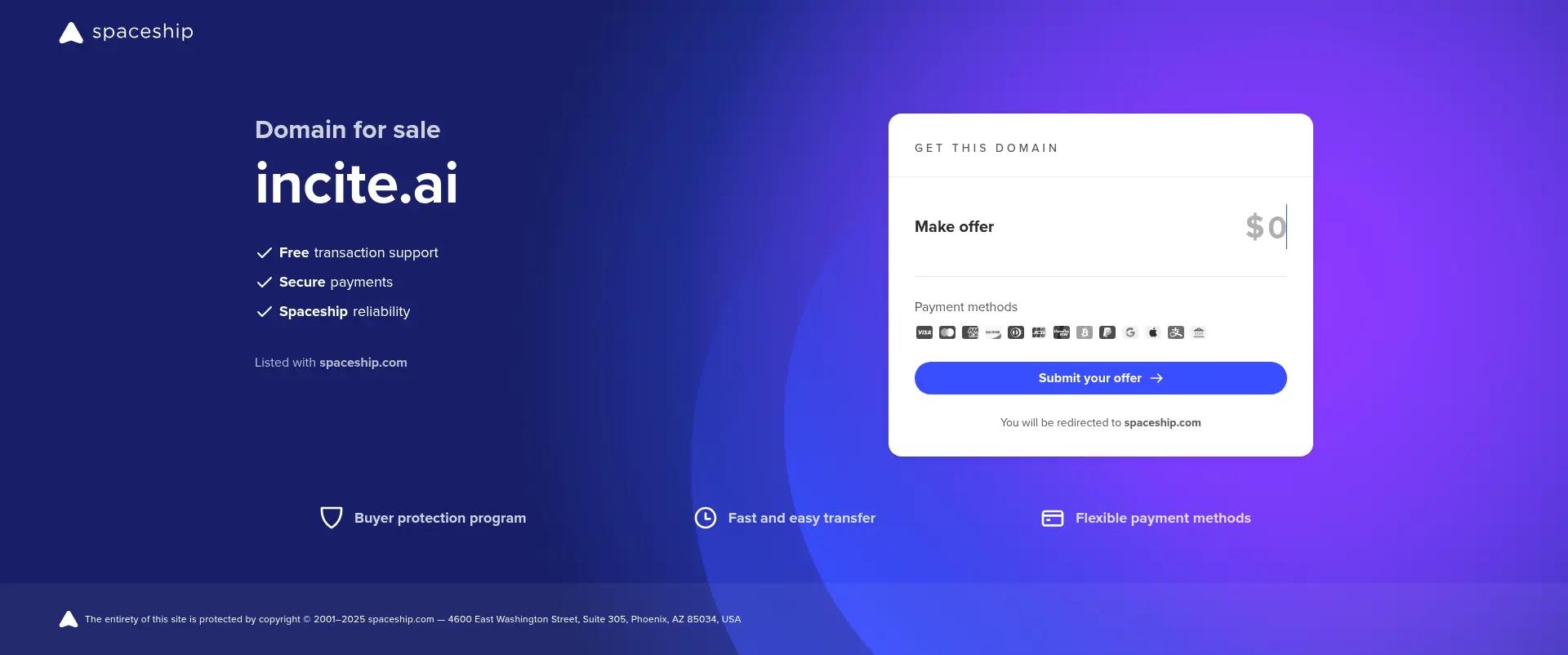 Incite AI screenshot