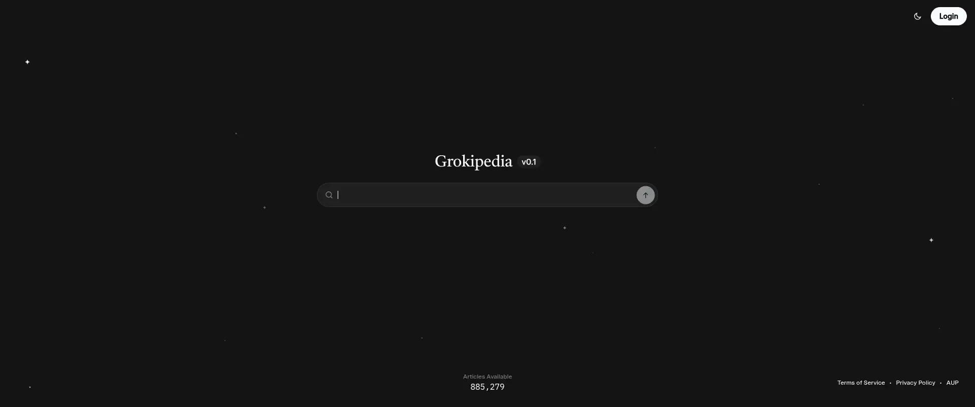 Grokipedia screenshot