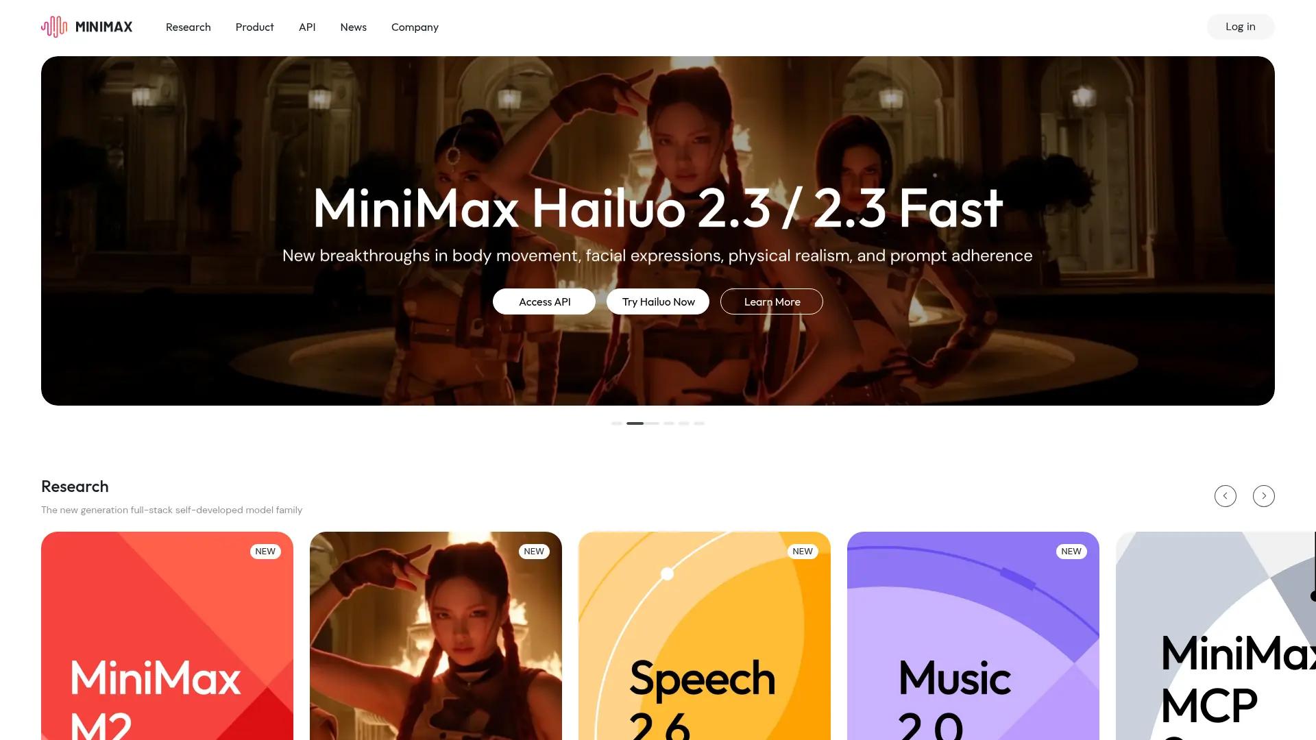 MiniMax screenshot