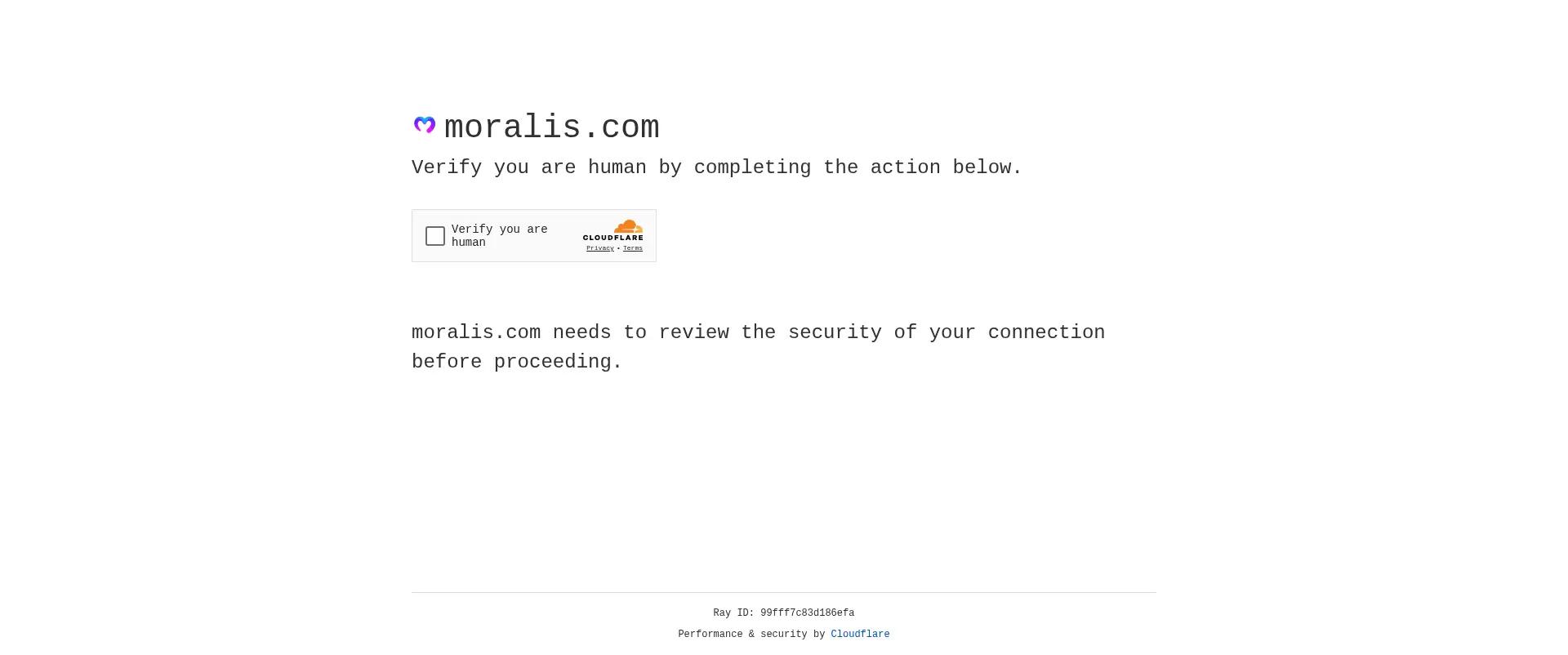 Moralis screenshot
