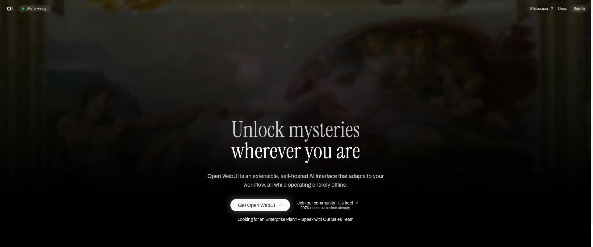 Open WebUI screenshot