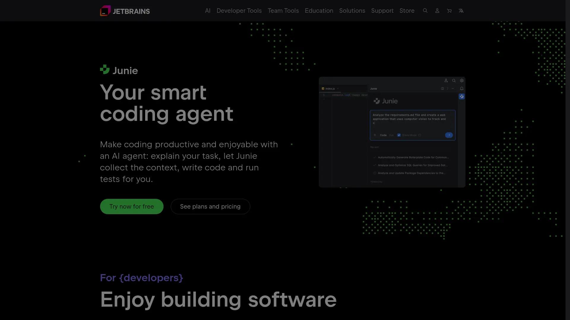 JetBrains screenshot