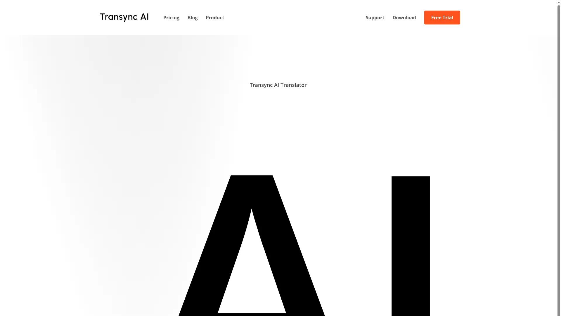 Transync AI screenshot