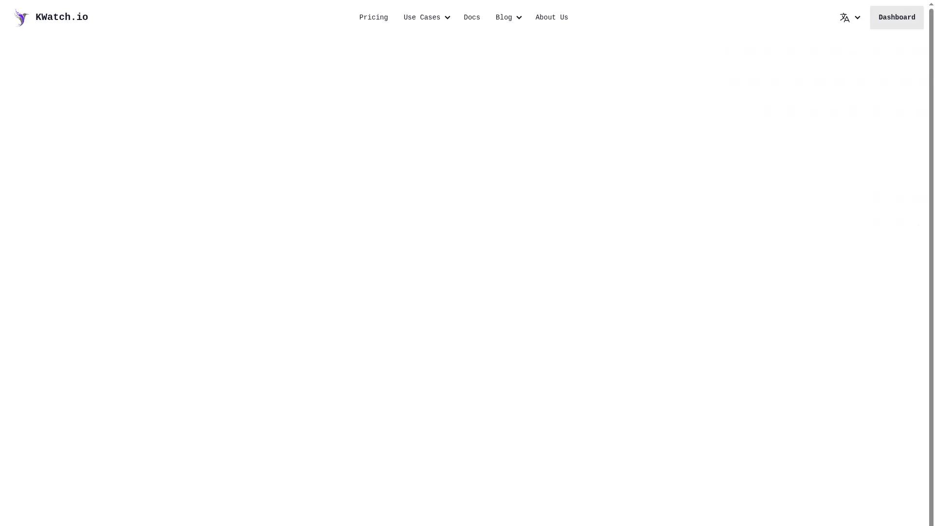 KWatch screenshot