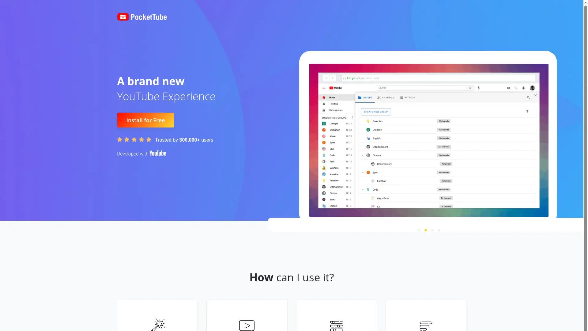 PocketTube screenshot