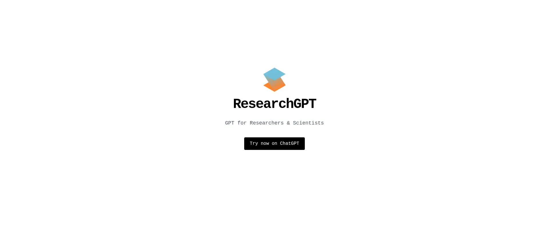 ResearchGPT screenshot