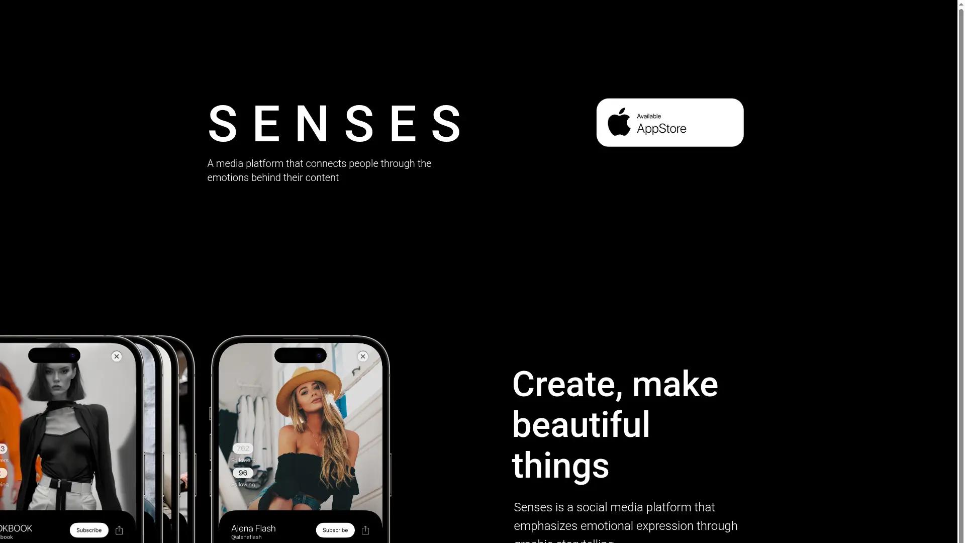 Senses Social Network screenshot