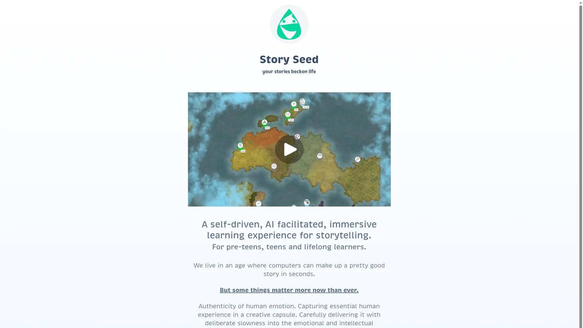 StorySeed screenshot