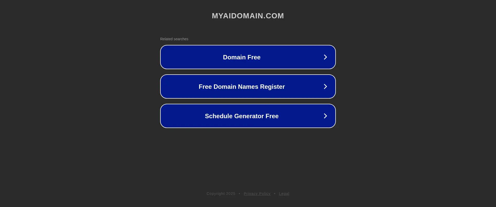 My AI Domain screenshot