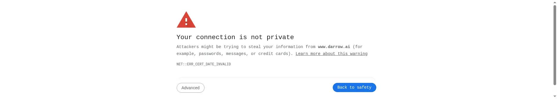 Darrow AI screenshot