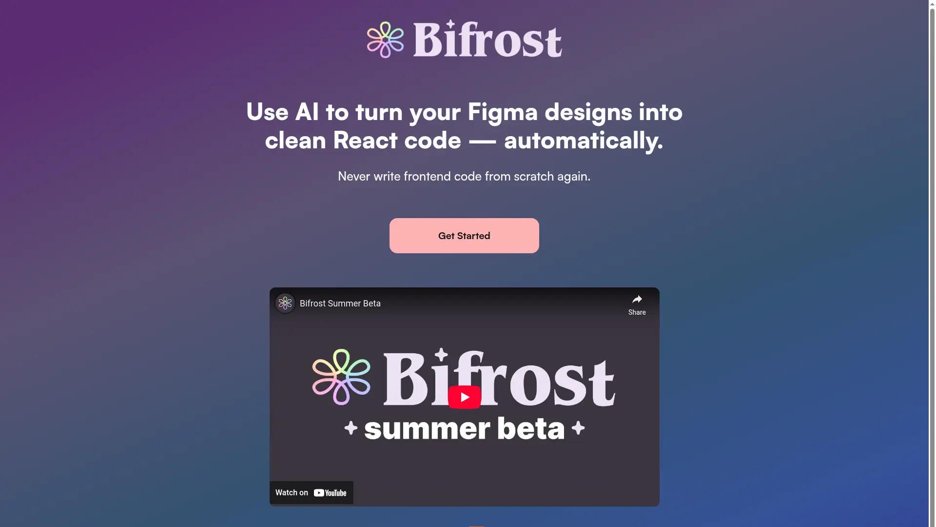 Bilfrost screenshot