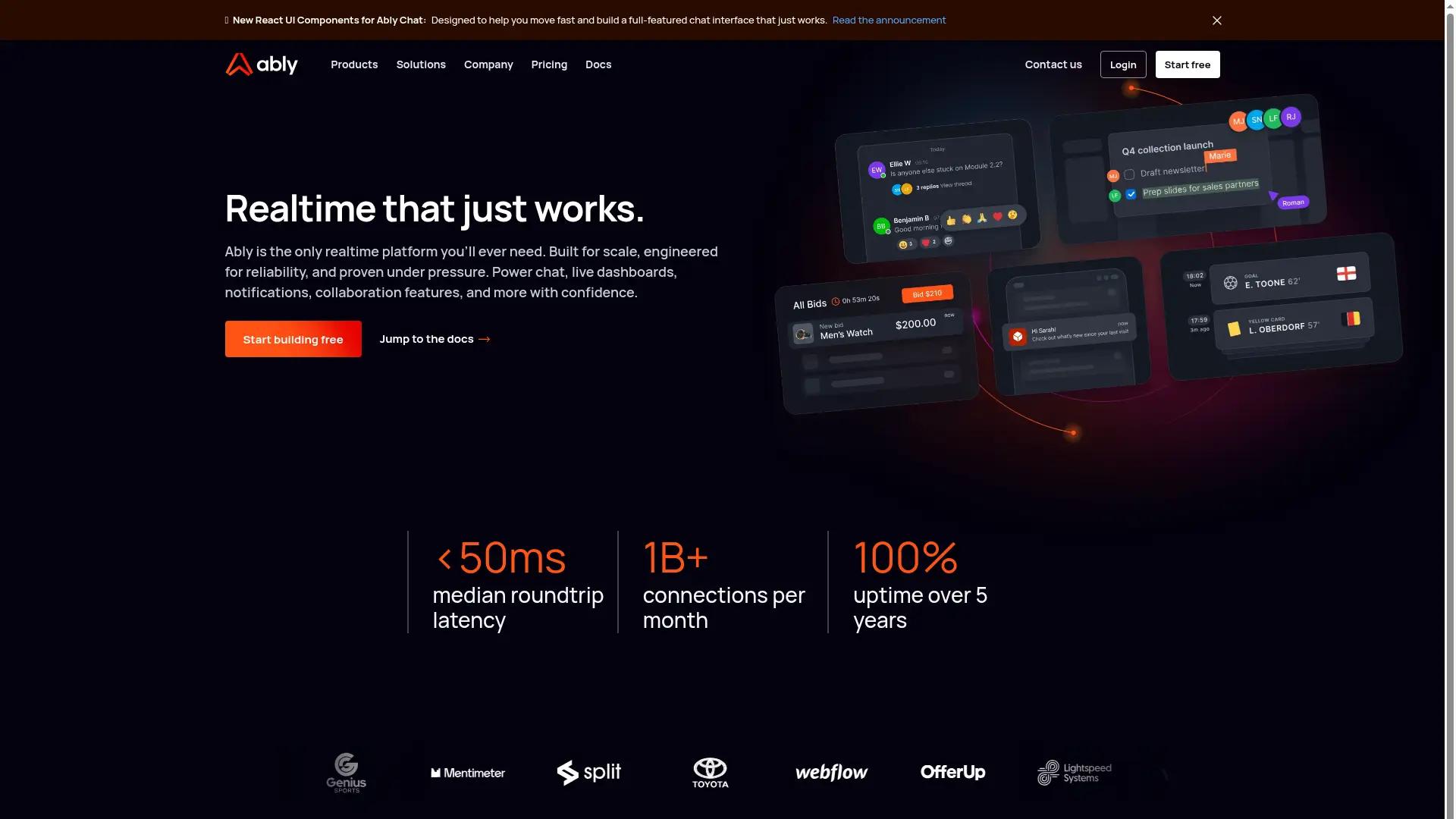 Ably Realtime screenshot