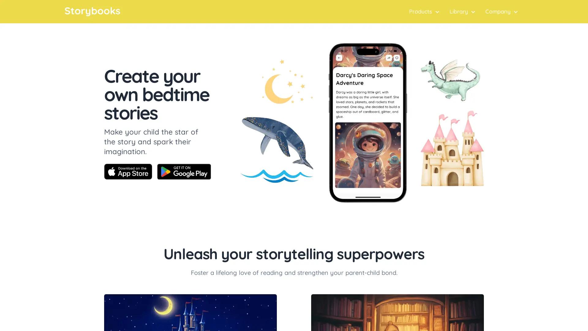 Storybooks screenshot