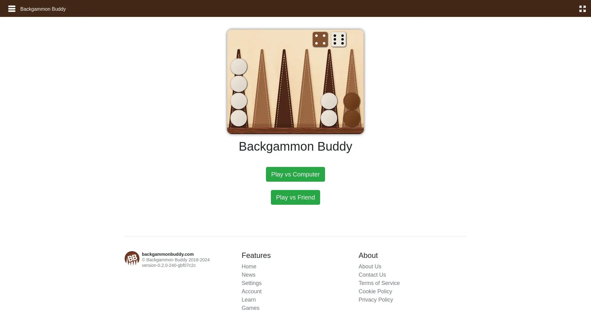 Backgammon Buddy screenshot