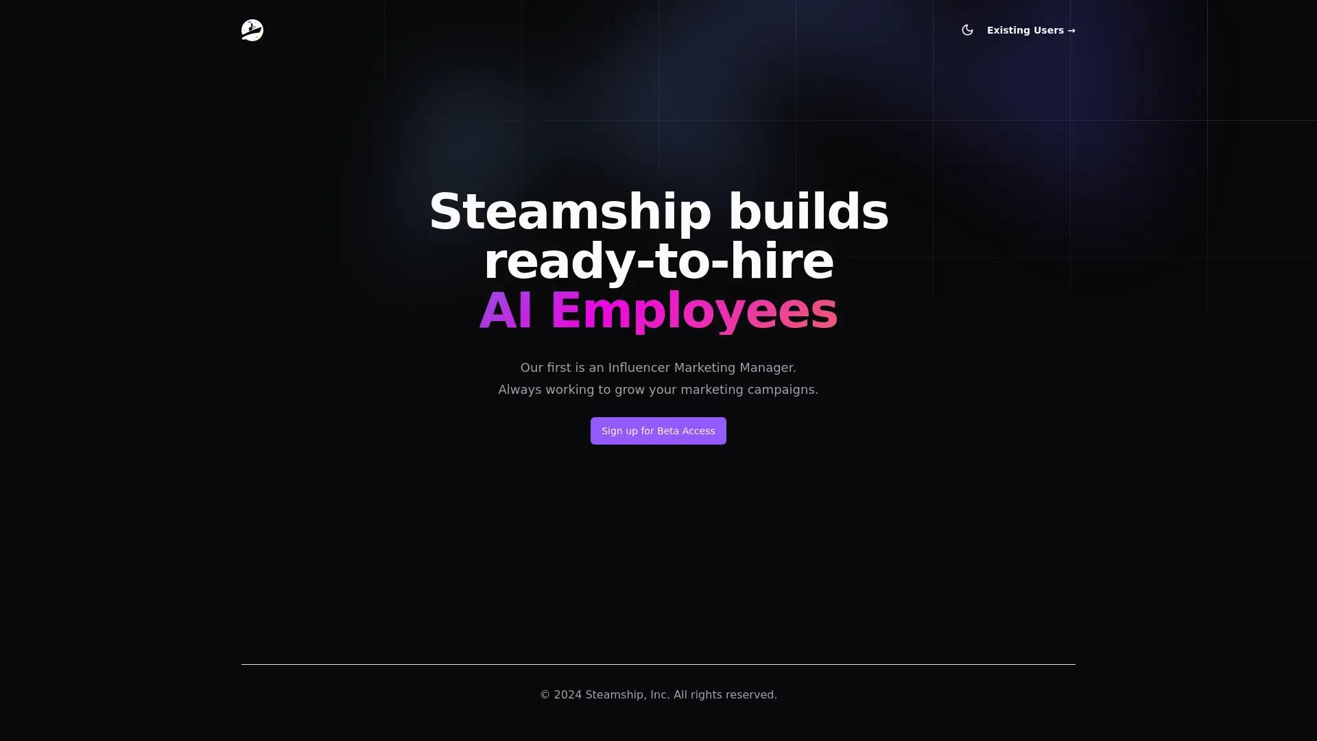 Steamship screenshot