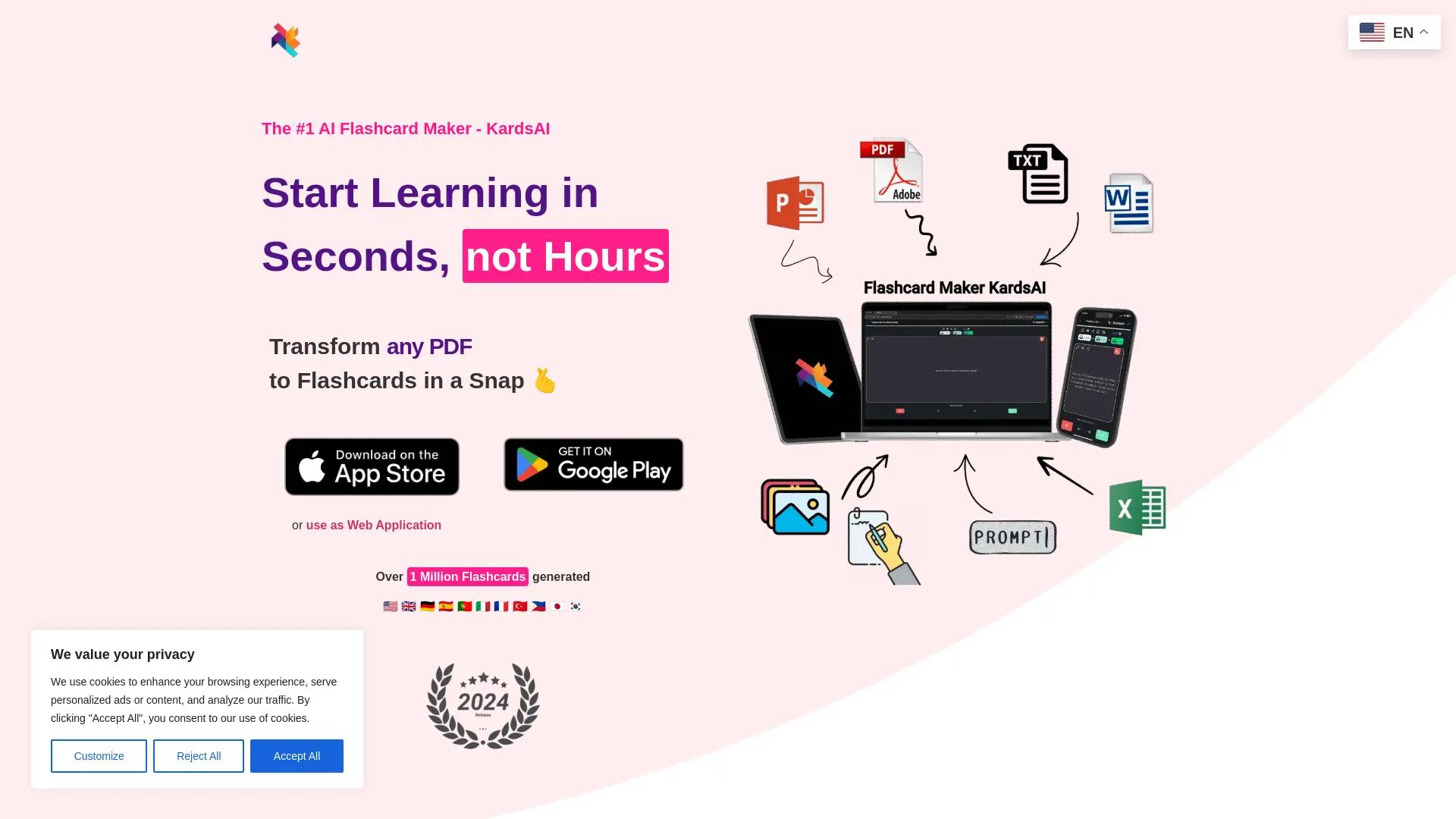KardsAI - Instant Flashcard screenshot