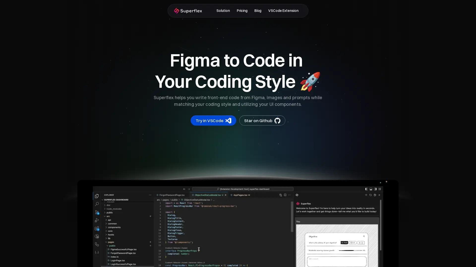 Superflex screenshot