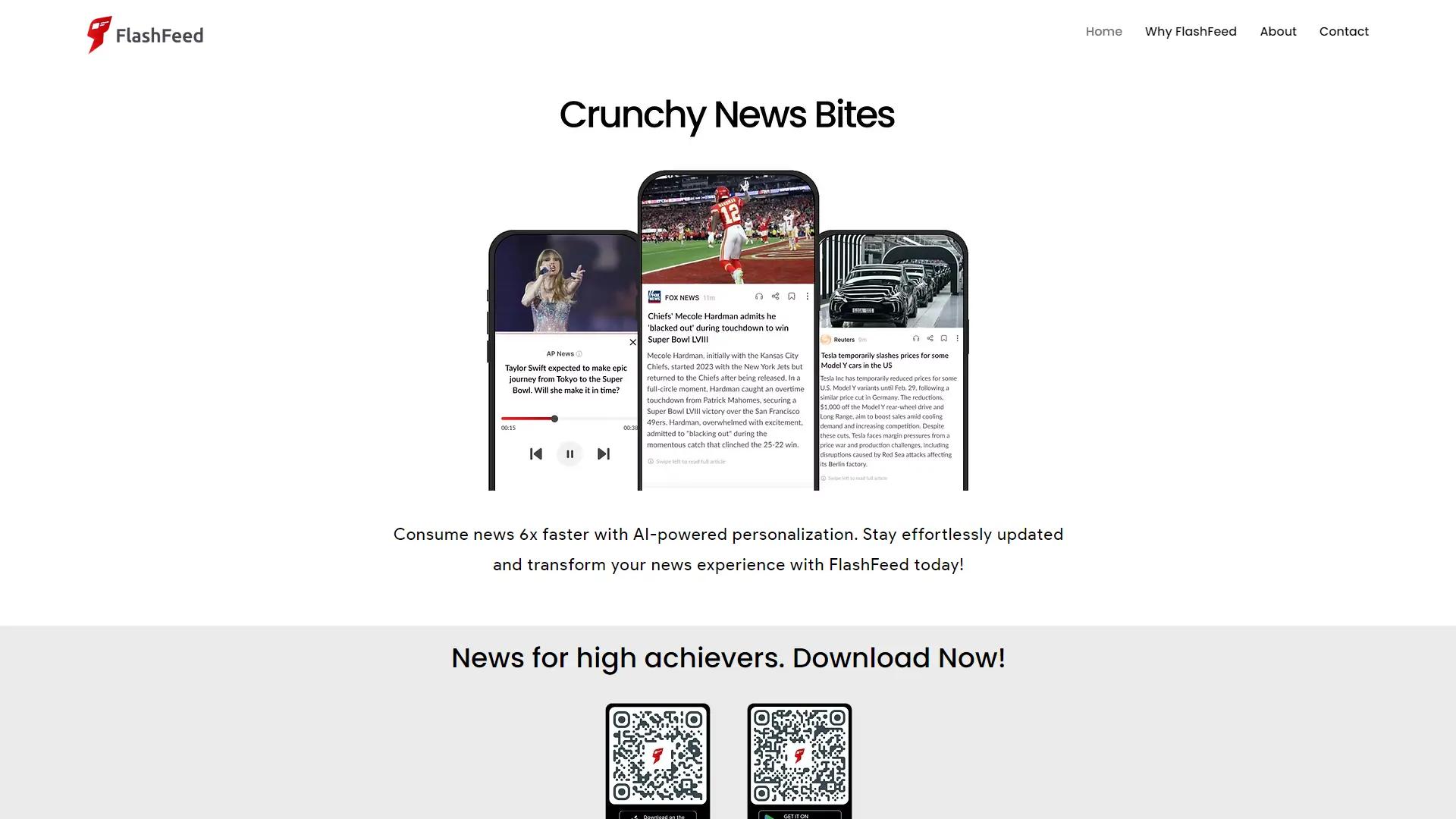 FlashFeed screenshot
