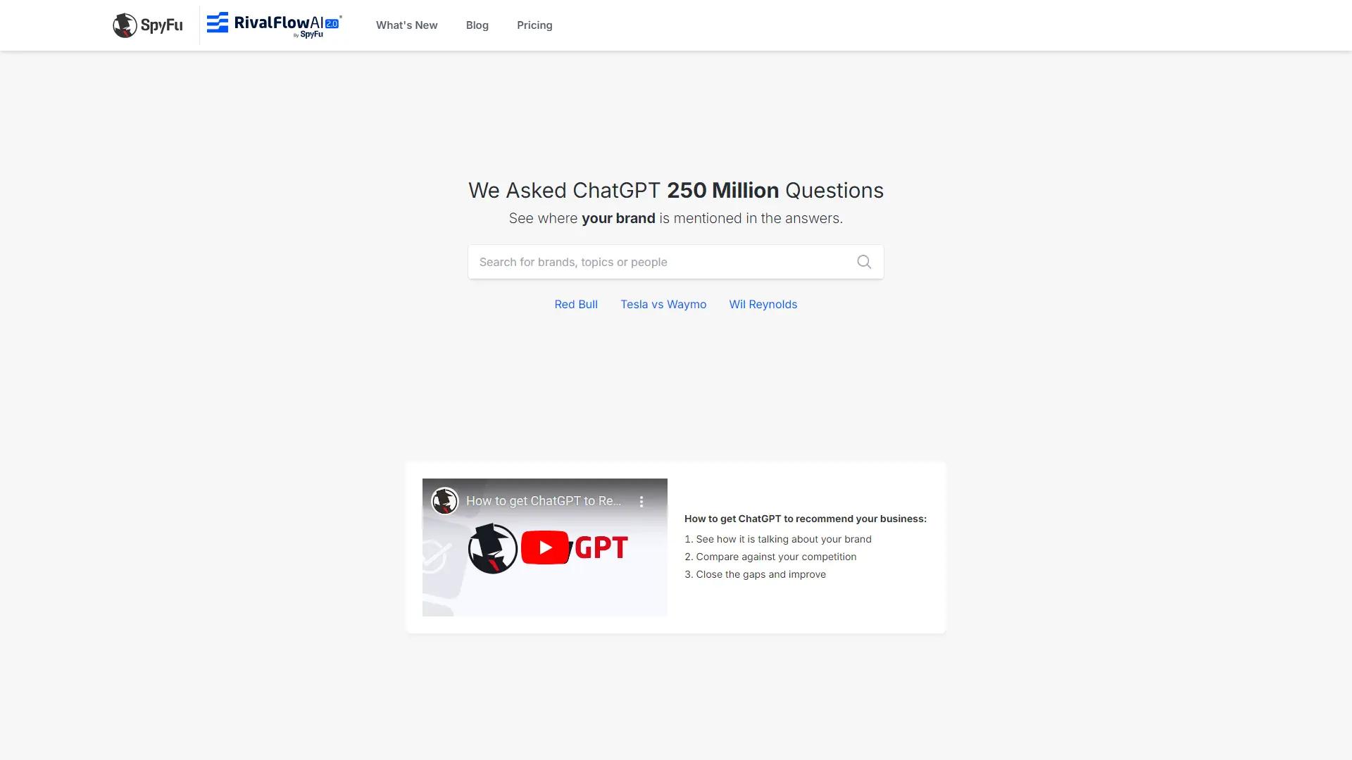 SpyGPT By SpyFu screenshot