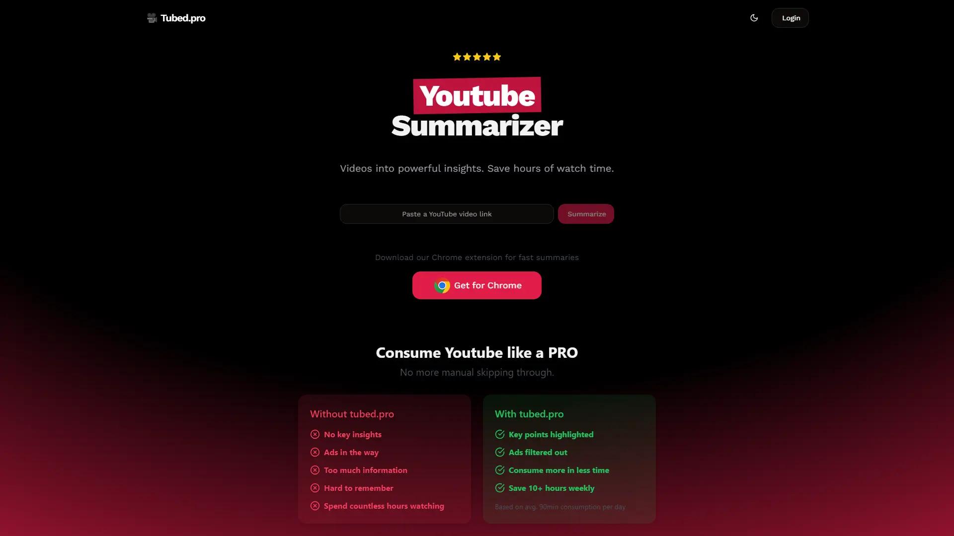 Tubed.Pro screenshot