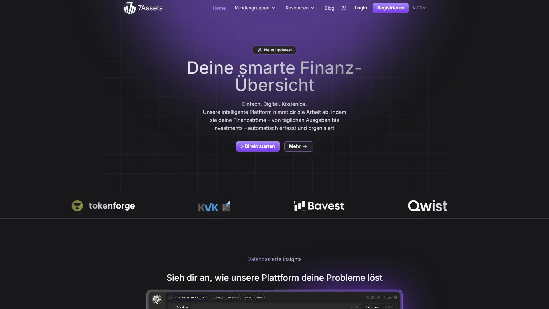 7Assets screenshot