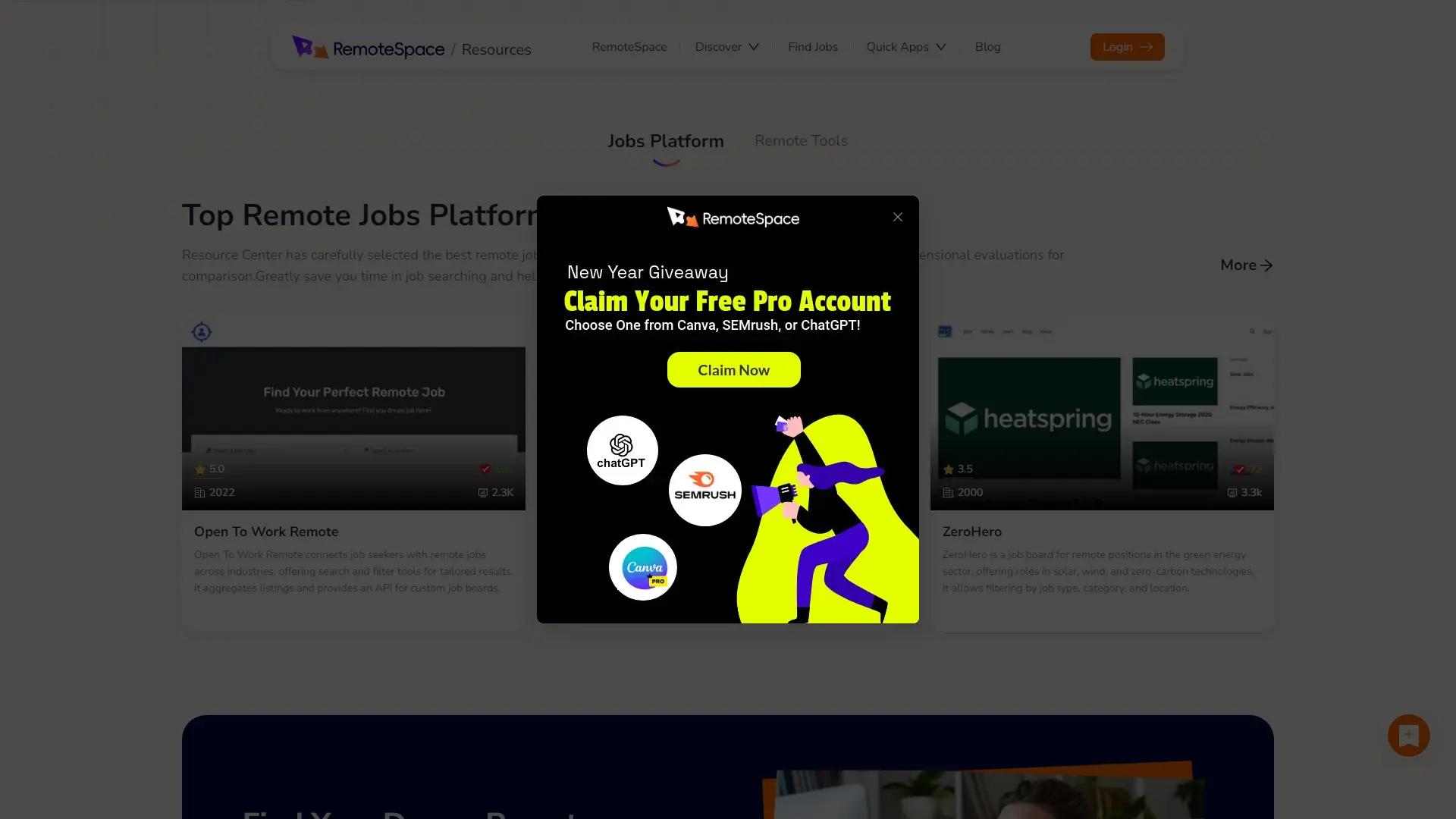 Jobsremote screenshot