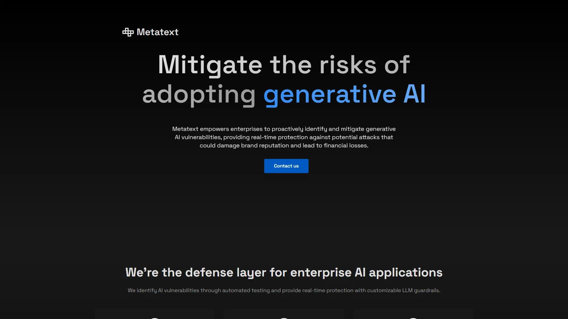 Metatext screenshot