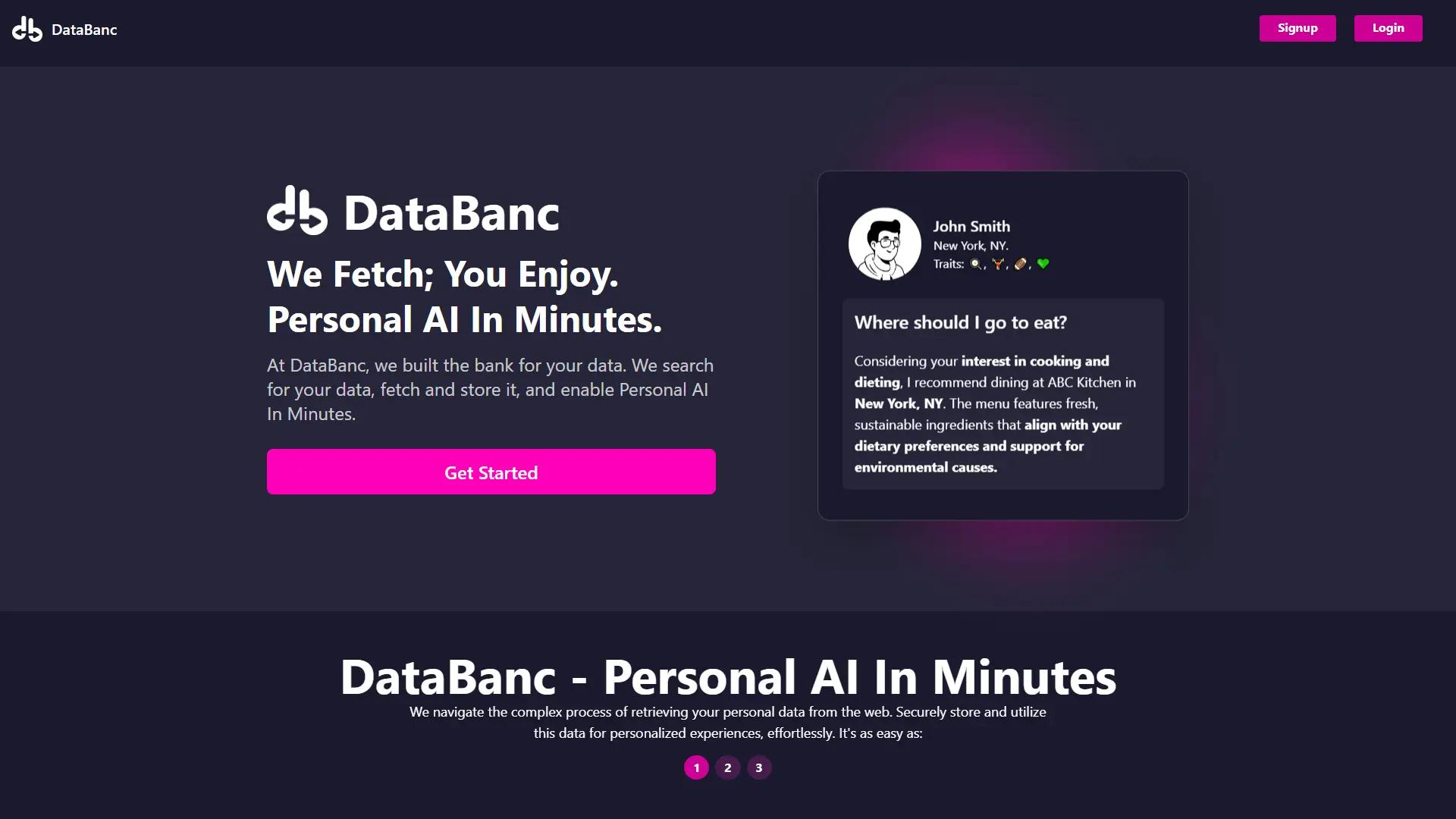 DataBanc - Personal AI screenshot