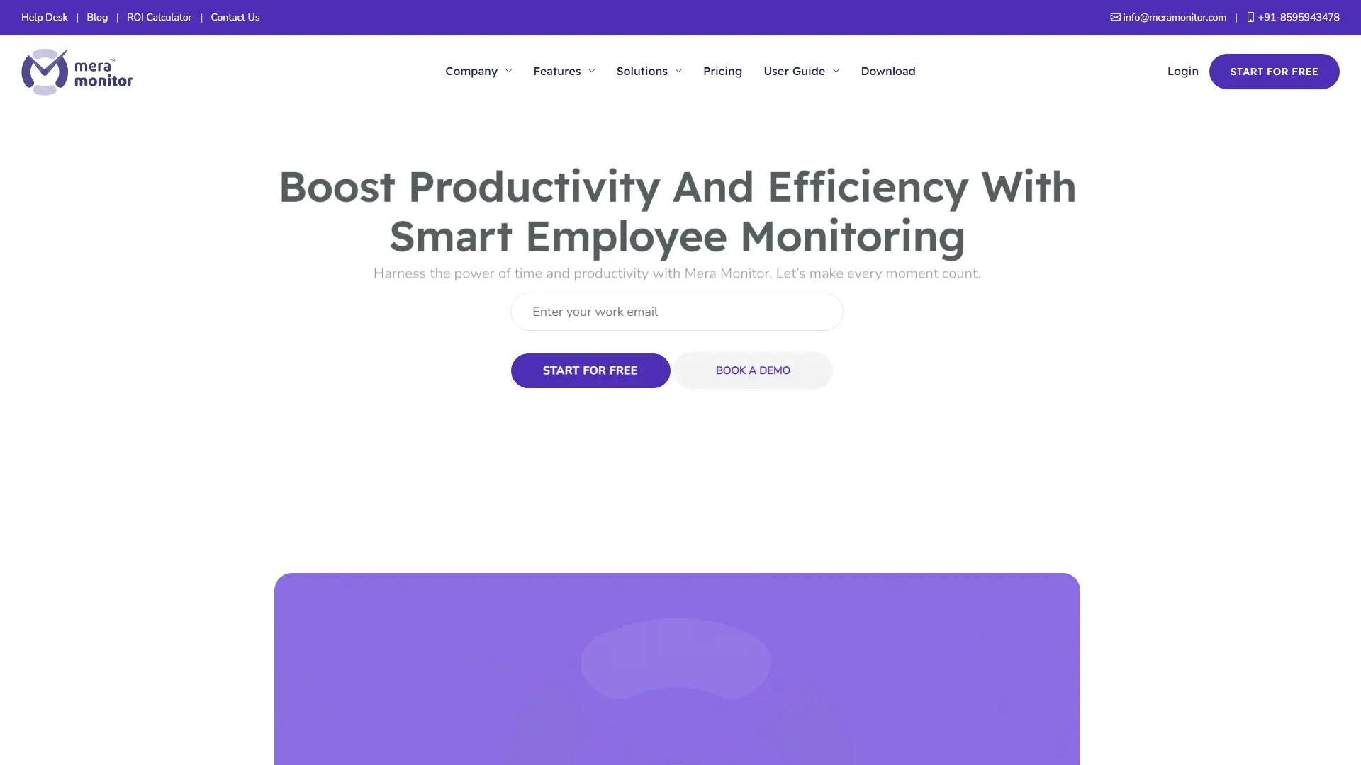 Mera Monitor screenshot