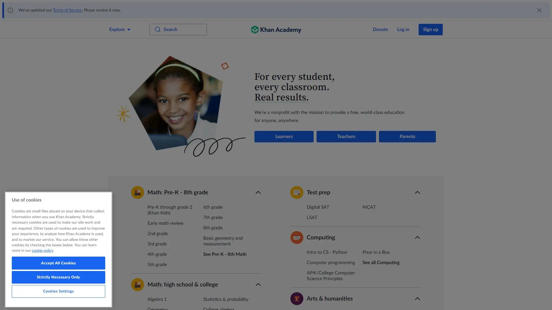 Khanacademy screenshot