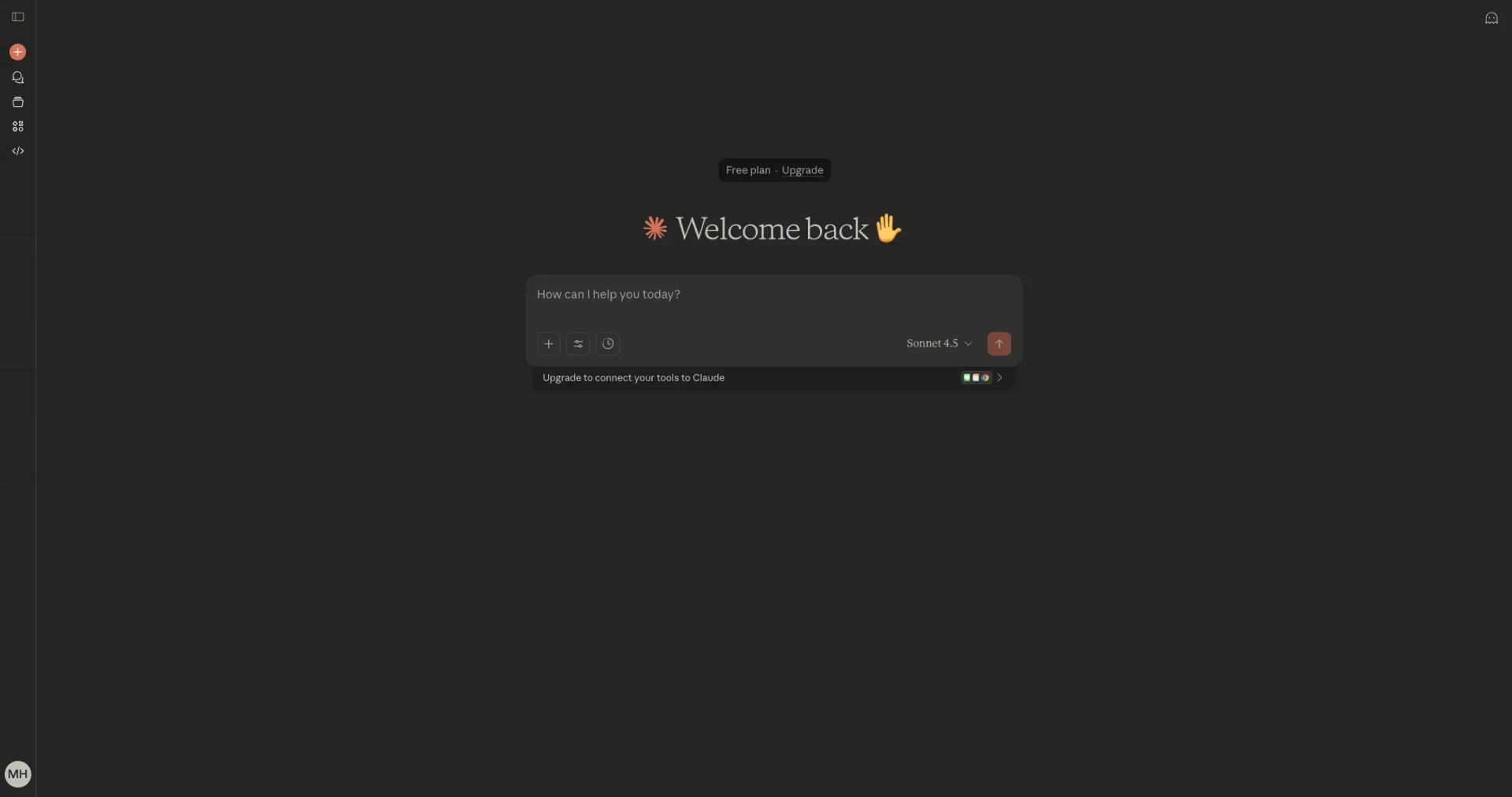 Claude AI screenshot