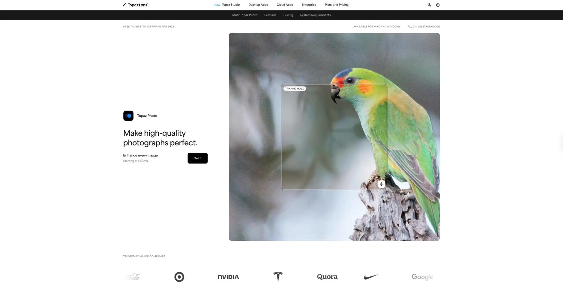Topaz Photo AI screenshot