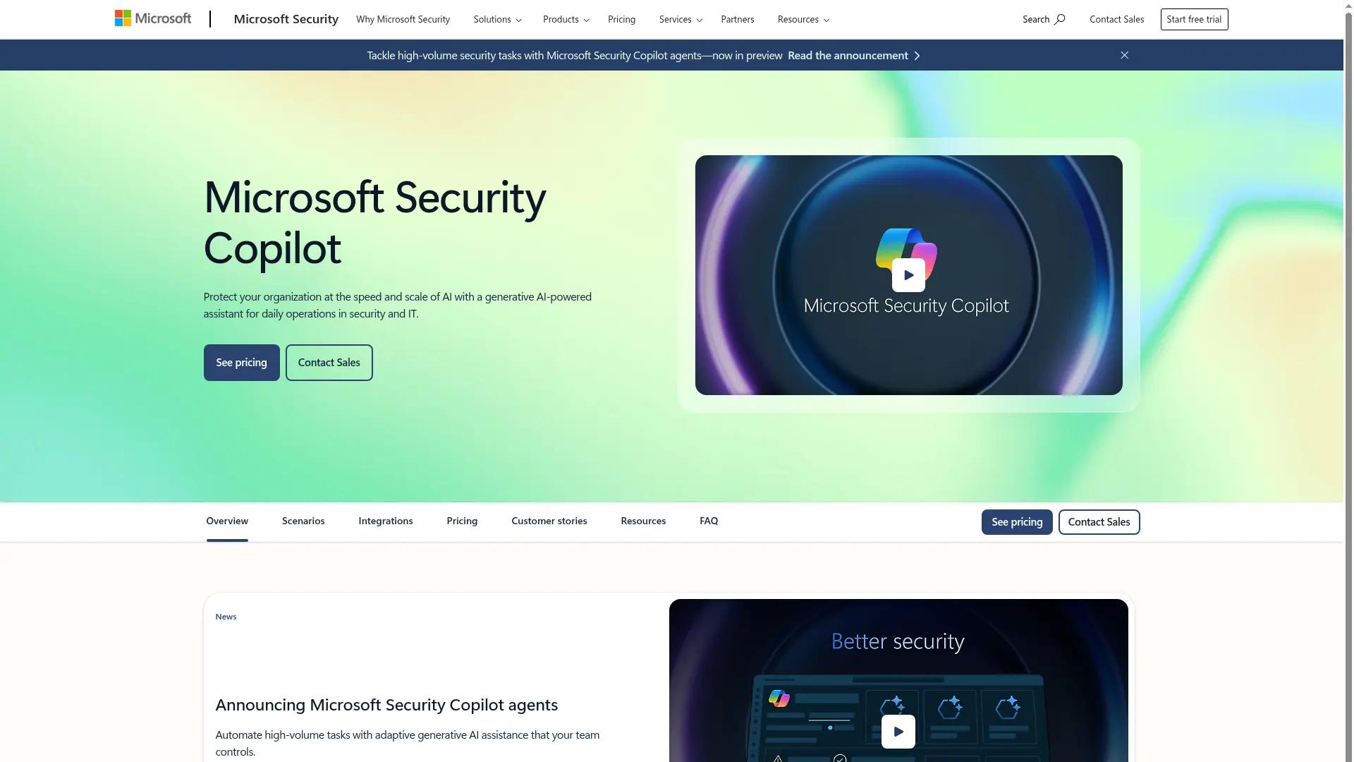 Microsoft Security Copilot screenshot