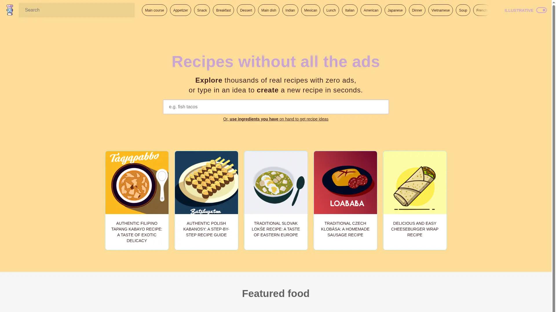 Robot Recipes screenshot