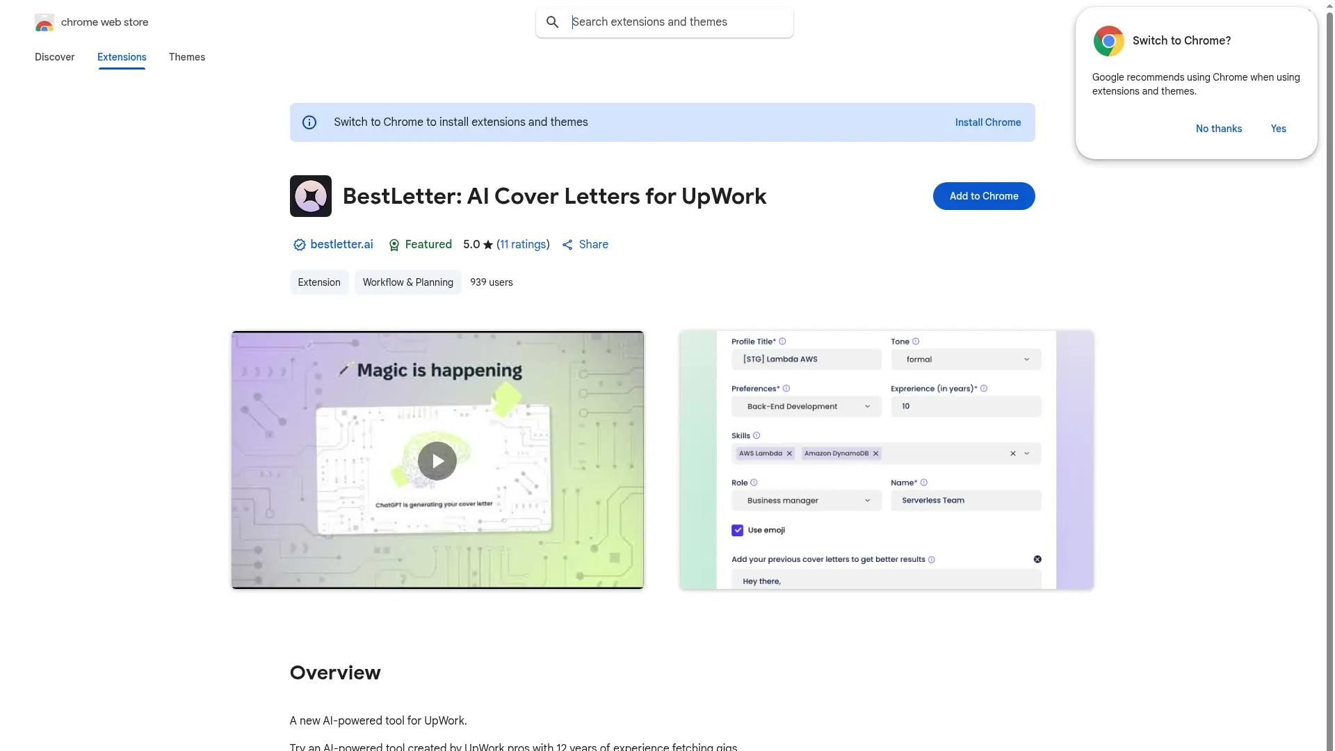 BestLetter screenshot