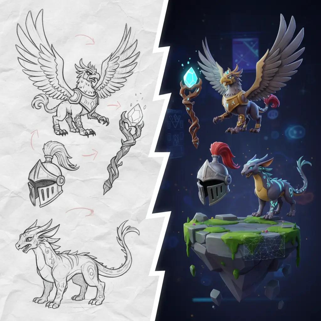 Turning Sketches into 3D Wonders: AI's Breakthrough Leap