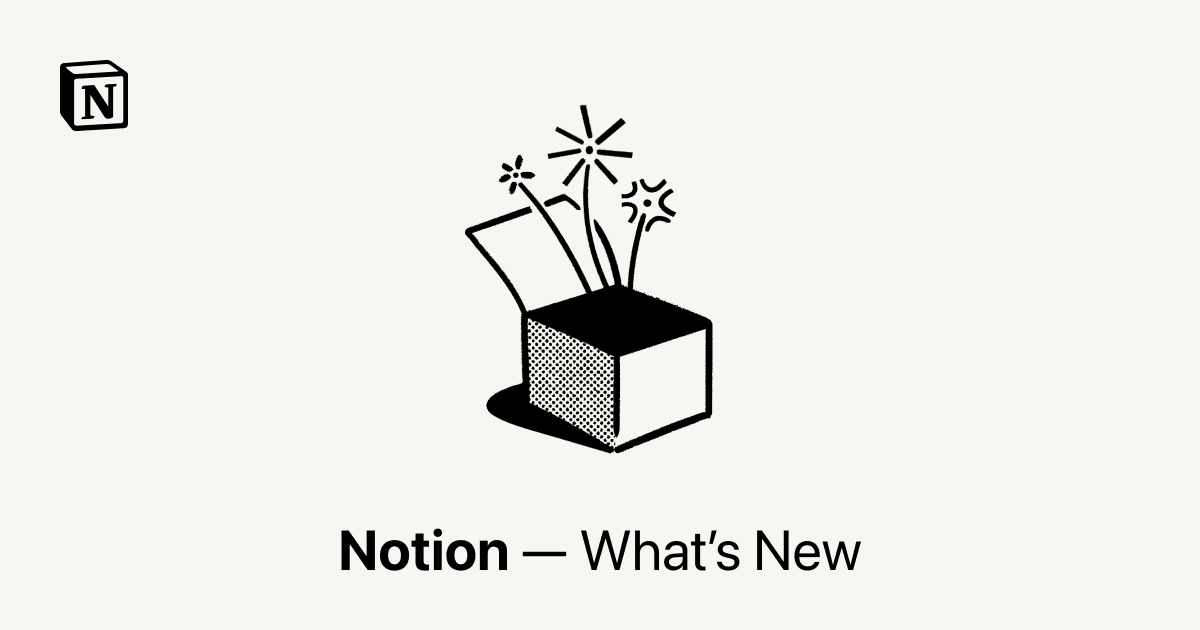 Notion Releases New Features and Improvements
