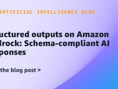 Breakthrough AI on Amazon Bedrock Delivers Schema-Compliant Responses