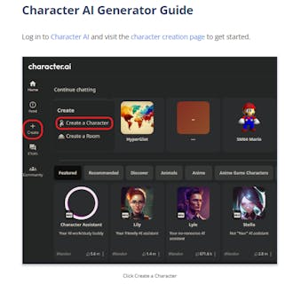 Character AI Generator - Age of AI Tools